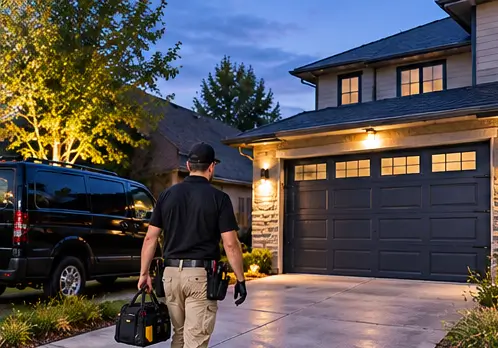 Garage door maintenance