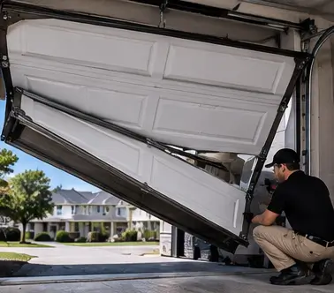Garage door repair service