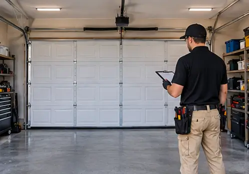 Garage door spring service